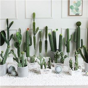 Faux Cactus Plant Large